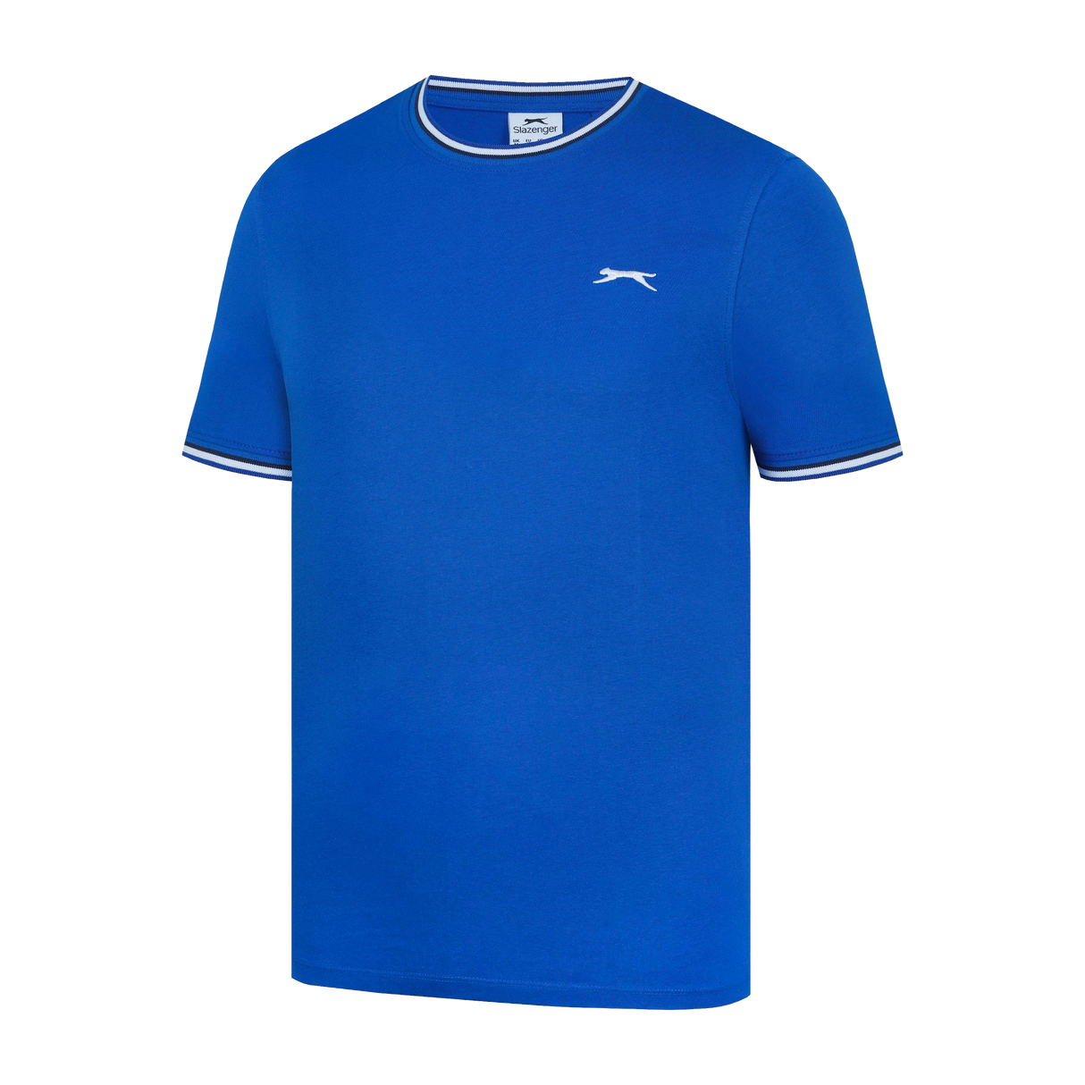 Slazenger Men's Tipped T-Shirt - Royal Blue
