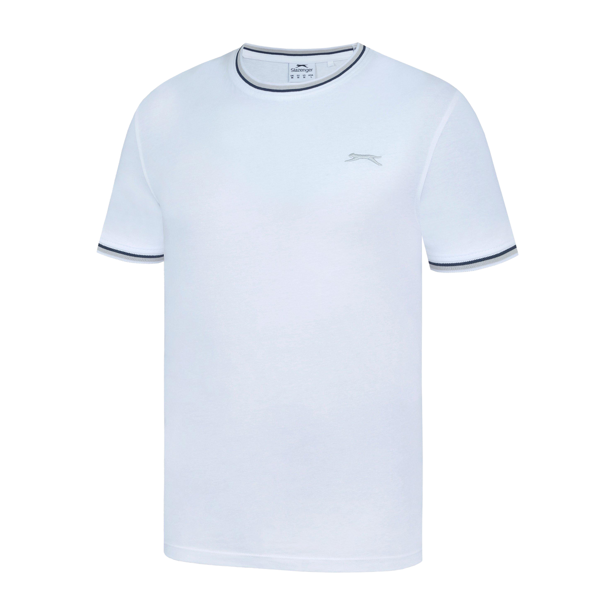 Slazenger Men's Tipped Tee - White