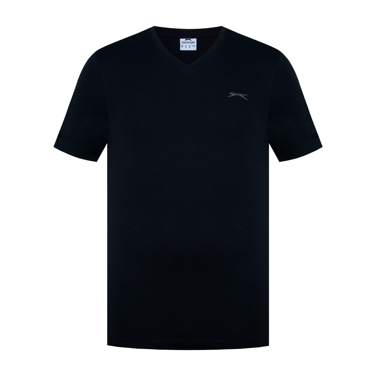 Slazenger Men's V-Neck T-Shirt - Black