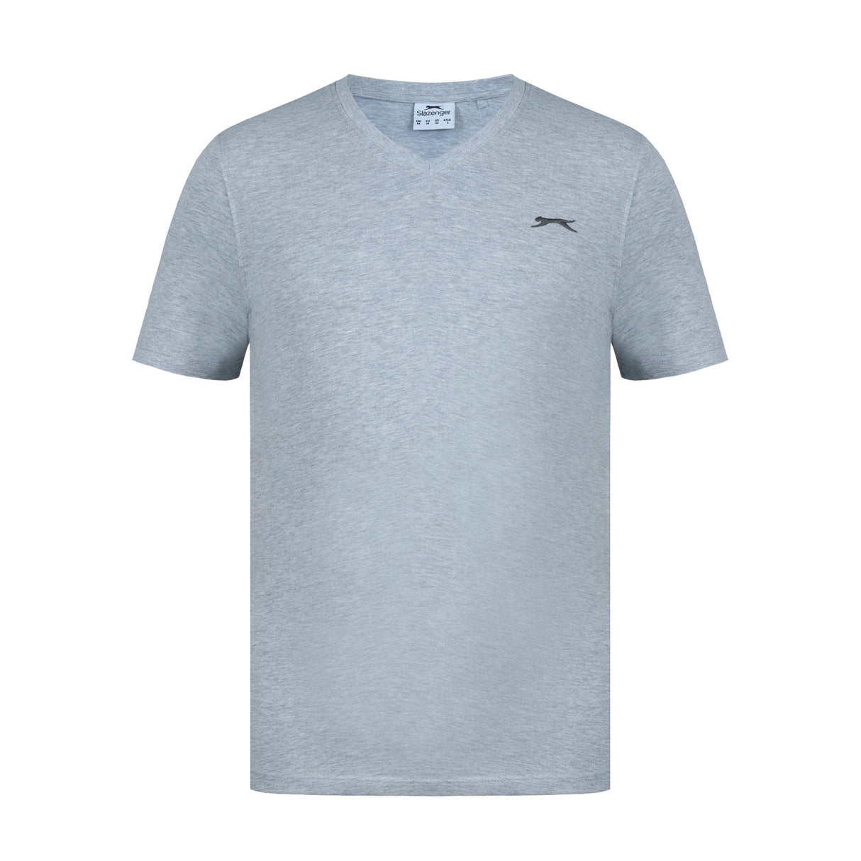 Slazenger Men's V-Neck T-Shirt in Grey