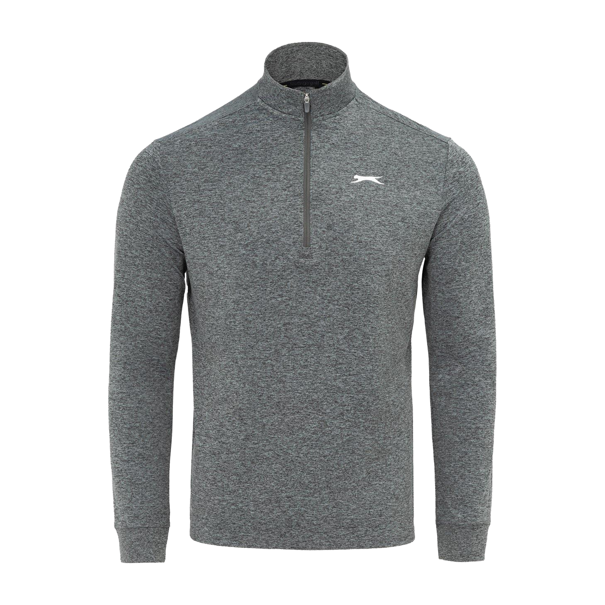 Slazenger Men's Zip Pullover - Charcoal