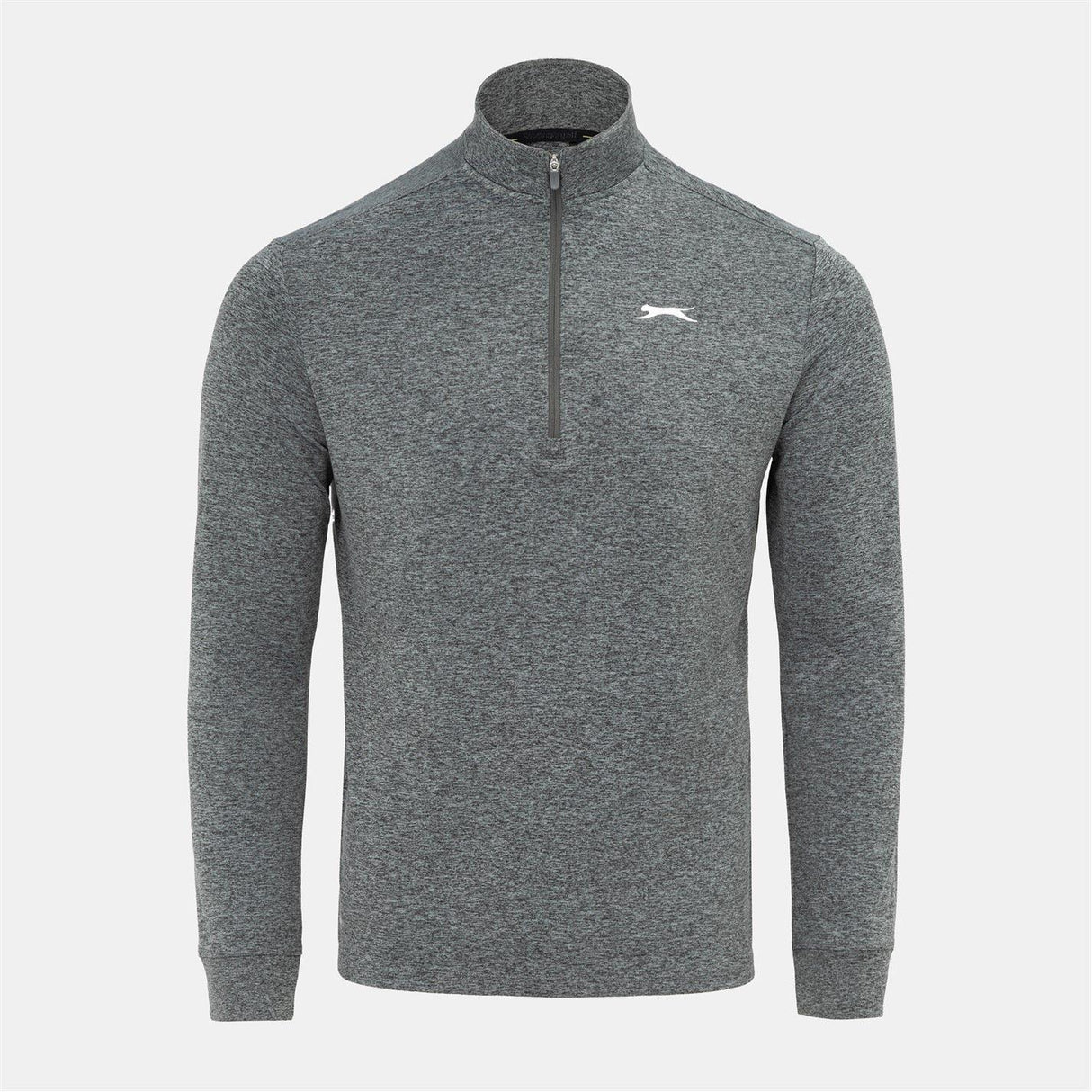 Slazenger Men's Zip Pullover in Grey