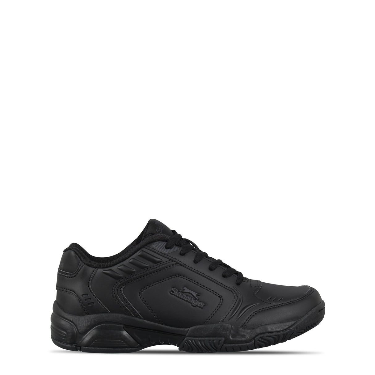Slazenger Older Kids Unisex Tennis Shoes Black/Black