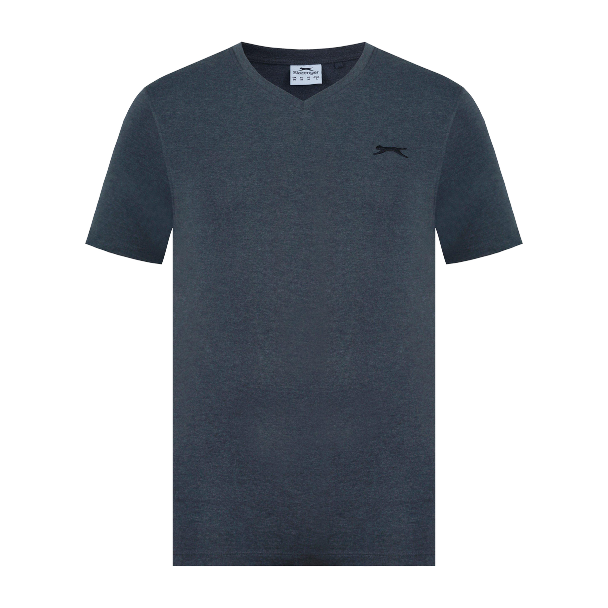 Slazenger V-Neck Men's Tee - Charcoal Marl