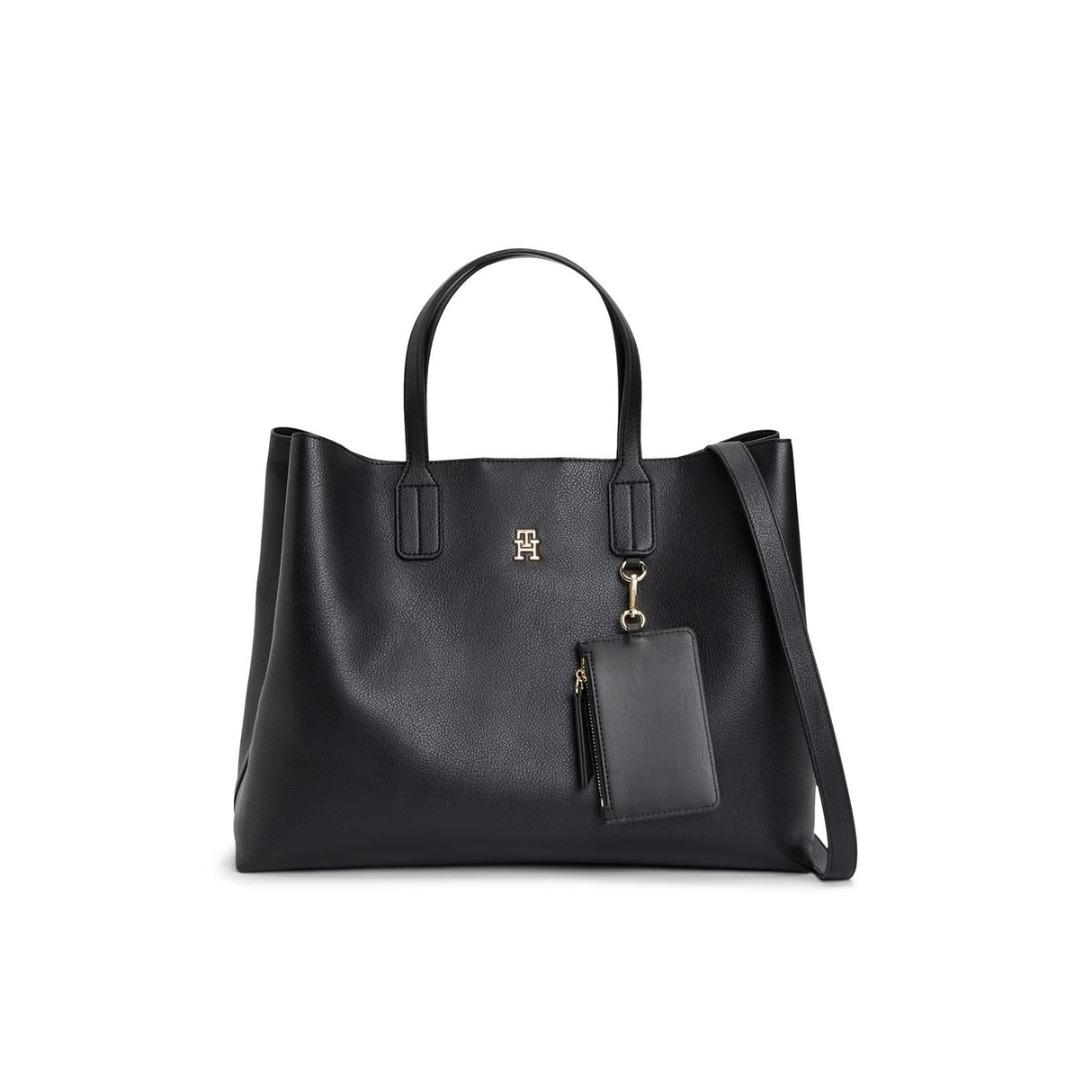 Tommy Hilfiger Women's Satchel Bag - Black/fawn