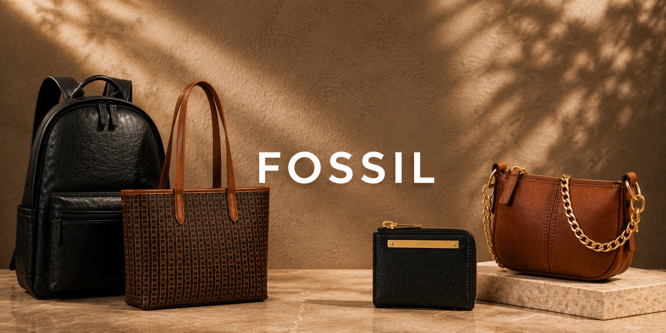 NEW TO SITE: FOSSIL Leathers & Jewellery