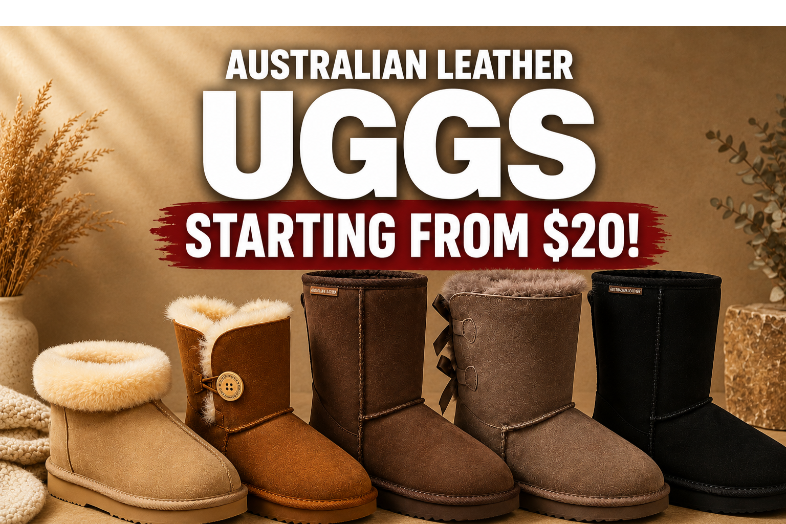Australian Leather Uggs
