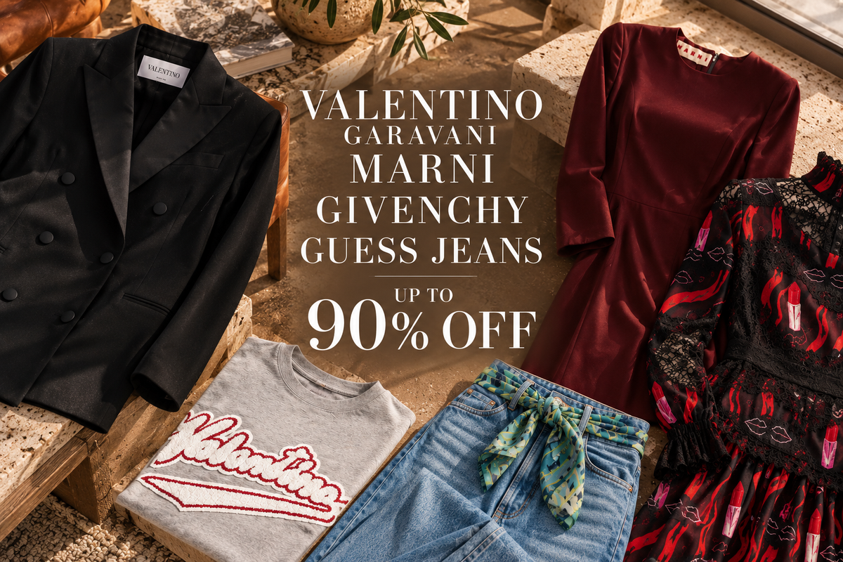 Valentino Garavani, Marni, Givenchy, Guess Jeans