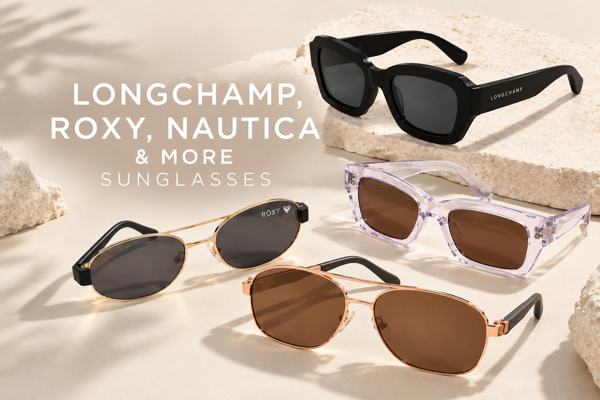 Sunglasses - Longchamp, Roxy, Nautica & MORE