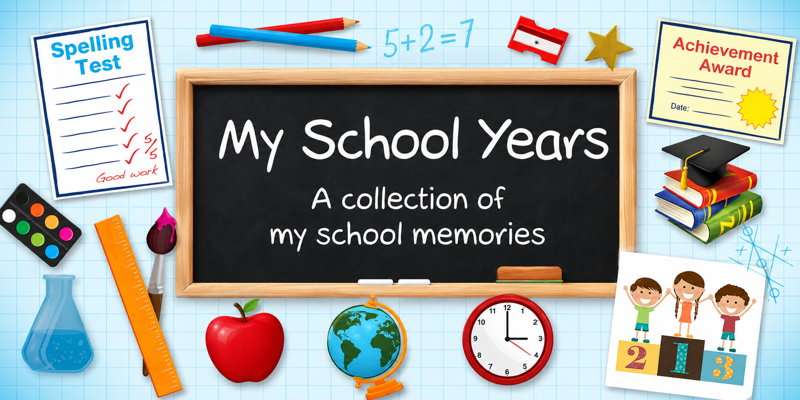 My School Years Memory Book