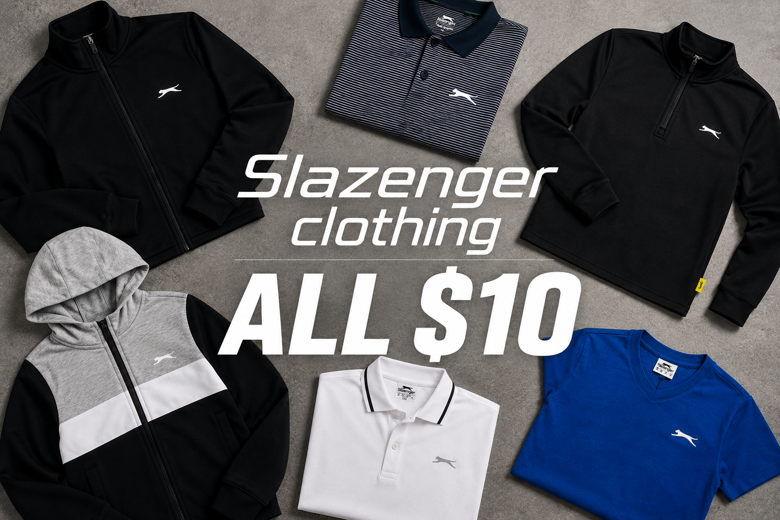 Slazenger Clothing $10