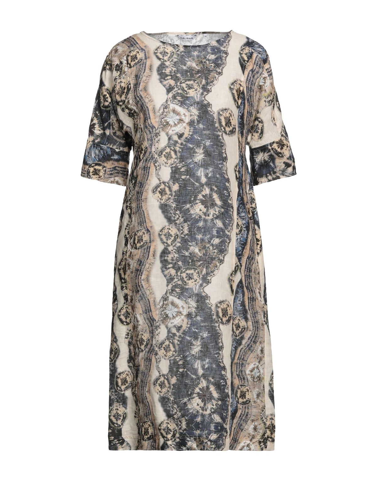 Caliban Womens Midi Dresses - Slate blue