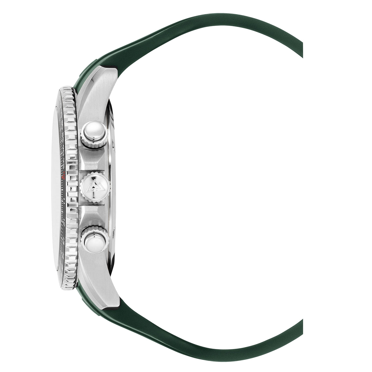 Christophe Duchamp Velocite V2 - Green Dial with Silver Case and Green Rubber Strap