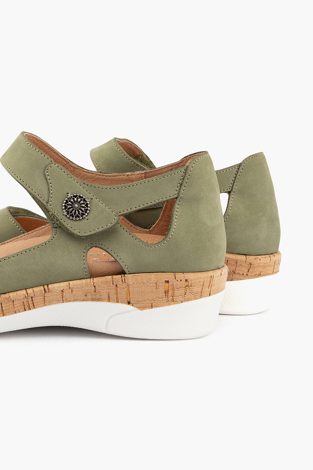 Klouds Effie Khaki Nubuck