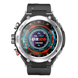 2 in 1 Bluetooth Smart Watch TWS Wireless Earphones 1.28" 9D Touch Screen BT 5.0 - Silver Black