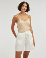 Amelius Kendall Raw Hem Short - White