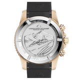 Christophe Duchamp Velocite V2 - Black Dial with Gold Case and Black Rubber Strap