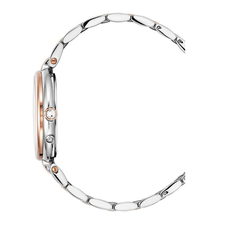Christophe Duchamp Etoile - Blue Dial with Rose Gold & Silver Stainless Steel Strap