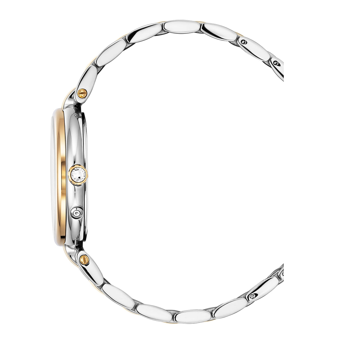 Christophe Duchamp Etoile - Black Dial with Gold & Silver Stainless Steel Strap