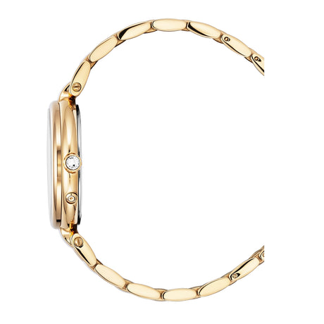 Christophe Duchamp Etoile - Black Dial with Gold Stainless Steel Strap