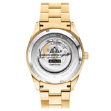 Christophe Duchamp Audace  - White Dial with Gold Stainless Steel Strap