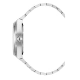 Christophe Duchamp Attitude Auto - Blue Dial with Silver Case and Silver Stainless Steel Strap