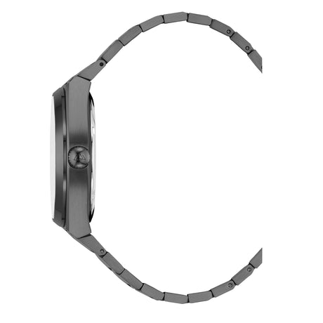Christophe Duchamp Attitude Auto - Black Dial with Black Case and Black Stainless Steel Strap