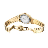 Christophe Duchamp Attitude Double Diamond - Champagne Dial with Gold Case and Gold Stainless Steel Strap