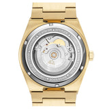 Christophe Duchamp Attitude Auto - Black Dial with Gold Case and Gold Stainless Steel Strap