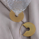 Bullion Gold Grande Gold Hoop Earrings