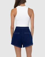 BY.DYLN Cooper Shorts - Dark Denim