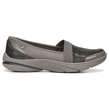 Bzees Lollipop Slip-On Casual Sneaker - Bronze Shimmer