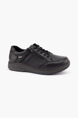 G Comfort Men's 9889 2 Black Oil Leather