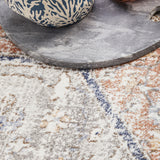 Mayfair Lorissa Peach Round Rug