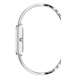 Christophe Duchamp Aurora - White Dial with Silver Stainless Steel Strap
