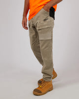 St Goliath Apw Non Cuffed Pant - Khaki