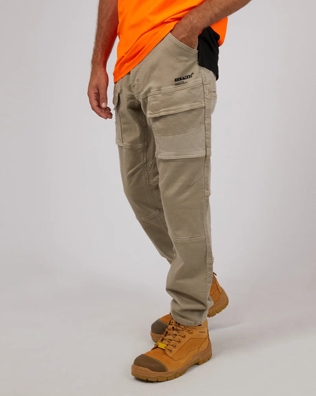 St Goliath Apw Non Cuffed Pant - Khaki