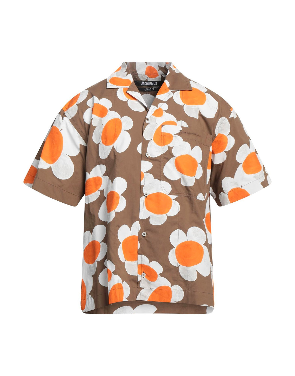 Jacquemus Mens Shirt - Khaki