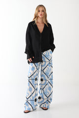 Lost In Lunar Women's Ginny Pants - Casablanca