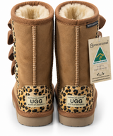 Australian Leather Ugg Roxy Nomad Long - Chestnut Leopard - AU6