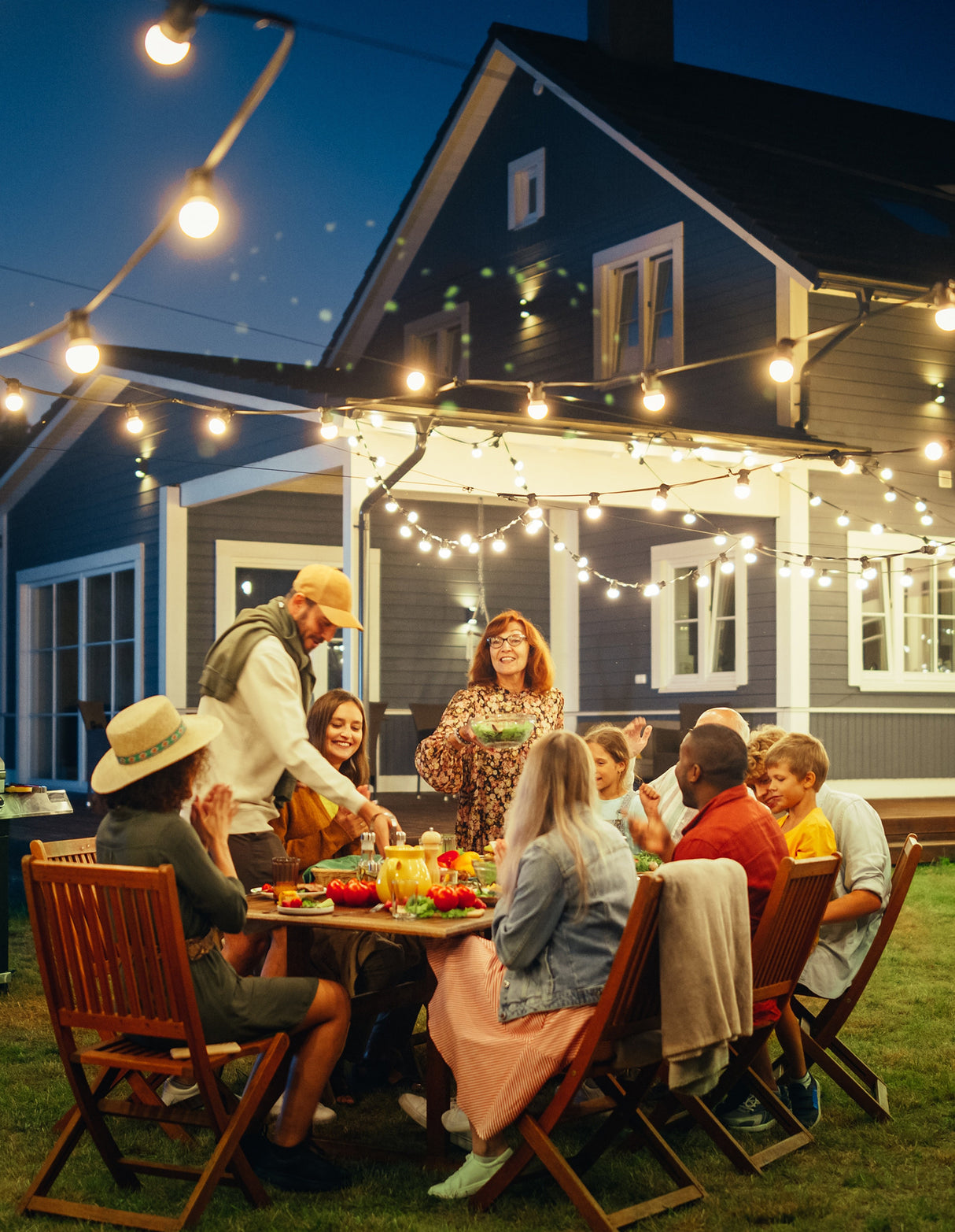 LumiFx 20 Bulb Wifi Smart Outdoor Festoon Lights