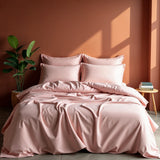 Royal Comfort Balmain 1000TC Bamboo cotton Sheet Sets- Blush