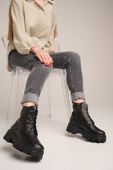 Bosccolo Womens Boots - Black