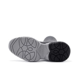 Thermal Over-the-Knee Sneaker Boots - Charcoal