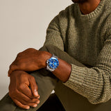 Fossil Fossil Blue Silver Watch