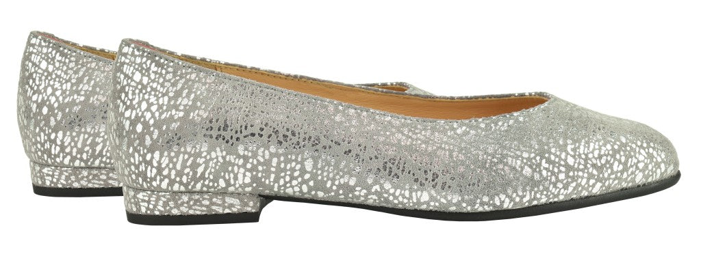 Bosccolo Womens Ballerina - Silver