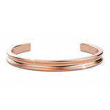 Boxed Make it Gold Earrings & Bangle Set in Rose Gold