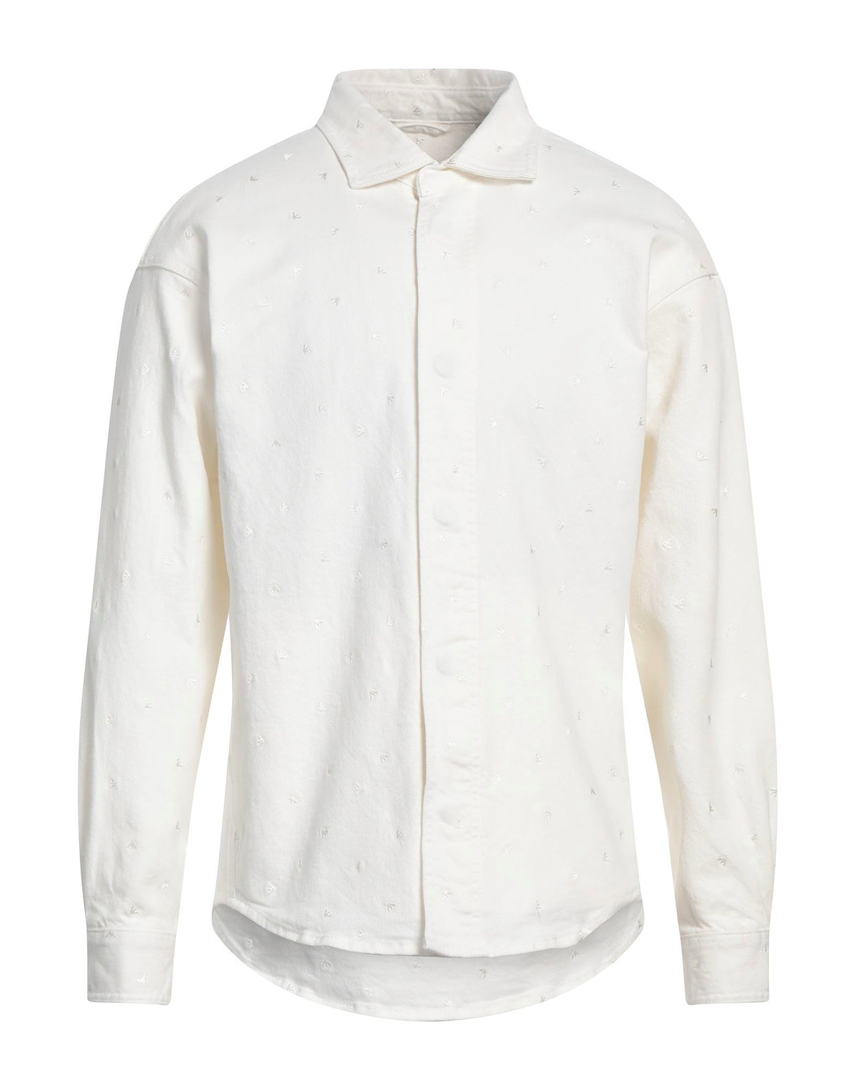 Emporio Armani Mens Denim Shirt - White