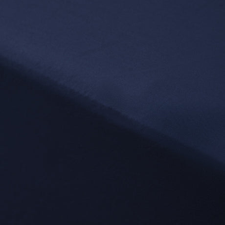 Bamboo Cotton Fitted Sheet 40cm Wall Navy