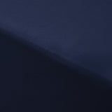 Bamboo Cotton Mega Fitted Sheet 50cm Wall Navy